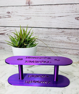 Small zipper Binder -Purple