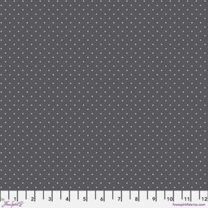 *Pre-order* Tula Pink - True Colours - Tiny Dots - Carbon  *Due October/November 2025*