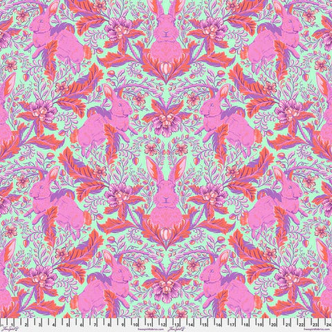 Tula Pink - Full Moon Forest 2 - Hoppy Go Lucky - Blossom