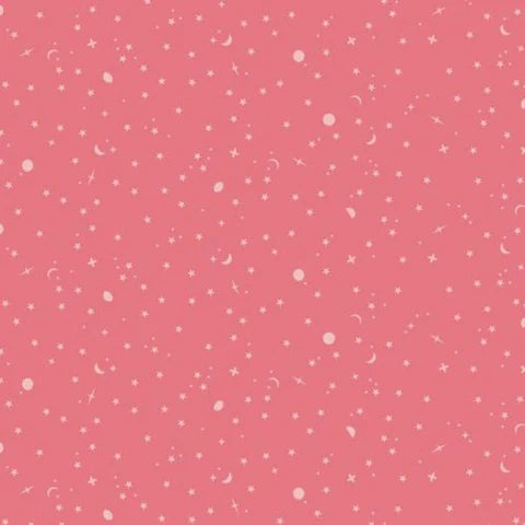 Tula Pink - True Colours 2025 - Space Sprinkles - Sunburn