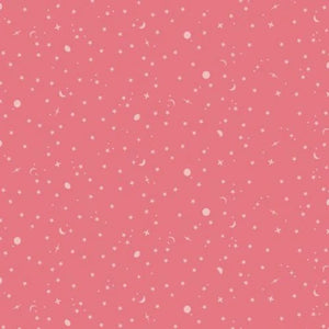 Tula Pink - True Colours 2025 - Space Sprinkles - Sunburn